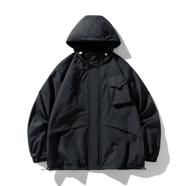 Men's waterproof outdoor jacket with versatile pockets Lune London