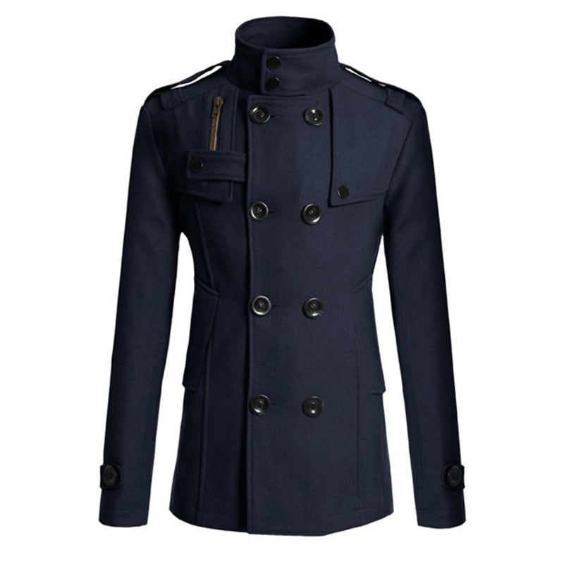 Fashionable women's trench coat with asymmetrical cut and practical pockets Lune London