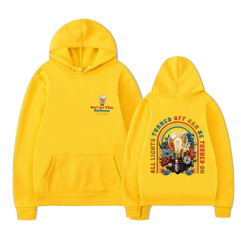 Women's hoodie with colorful design and relaxed fit Lune London