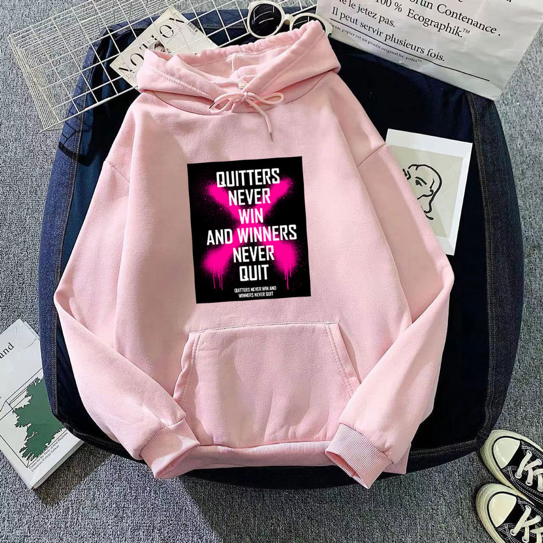 Women's hoodie with inspiring motif Chic & Stil