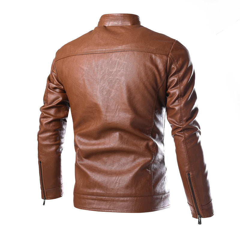 Lune London Leather Coat for Men