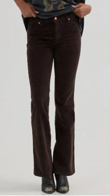 Flared jeans for women with vertical stripes and high waist Lune London