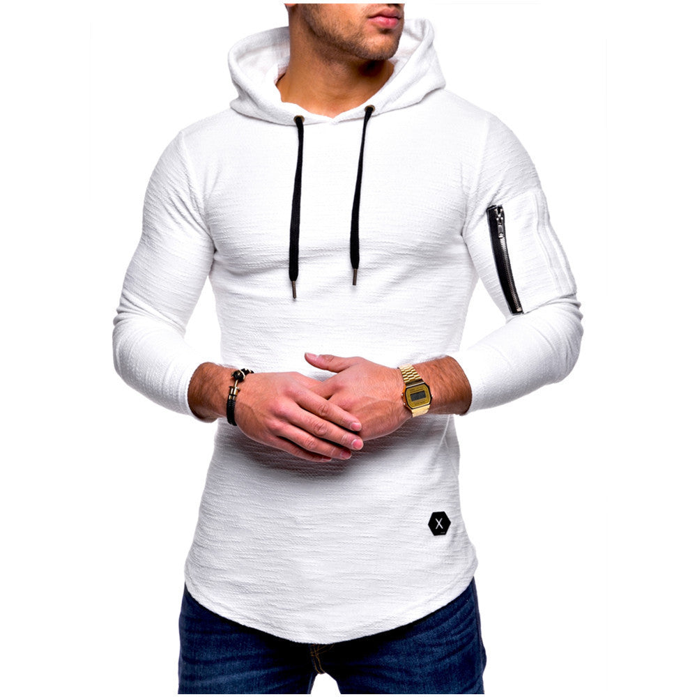 Men's casual hoodie with stylish zipper Lune London