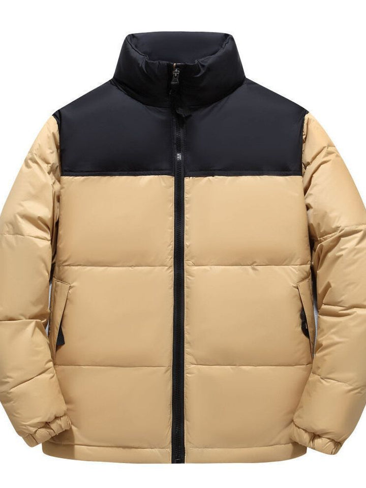 Veste matelassée pour hommes, à la mode et fonctionnelle, avec col haut Lune London