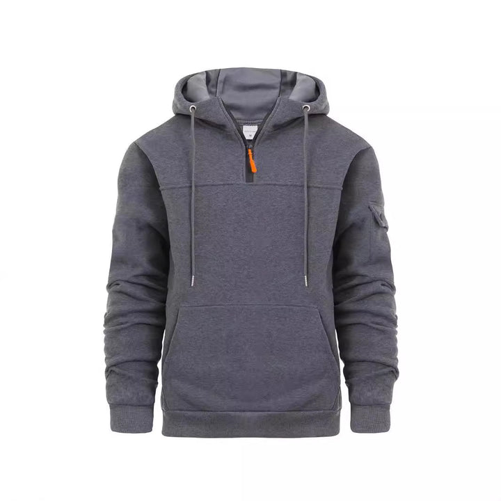 Men's hoodie with practical pockets from Lune London