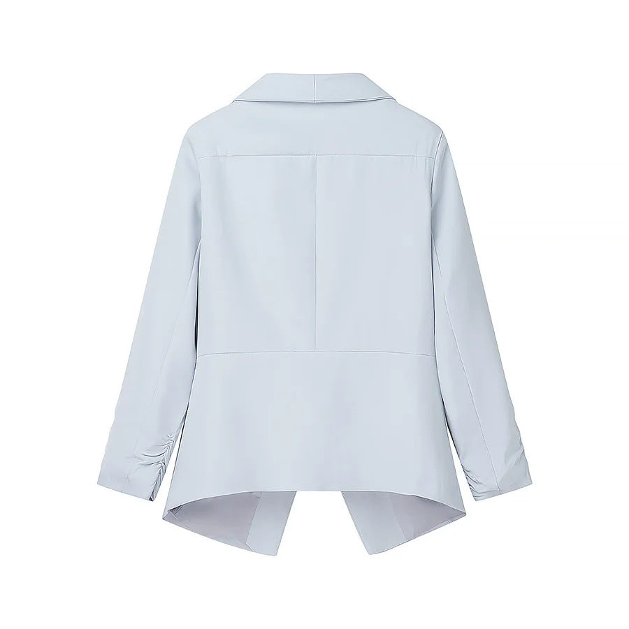 Elegant blazer jacket for ladies with a casual cut and trendy lapels Lune London