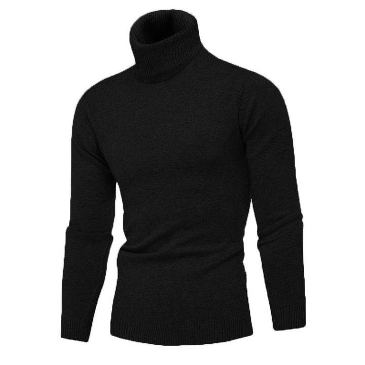 Men's slim fit fine cotton turtleneck sweater Lune London