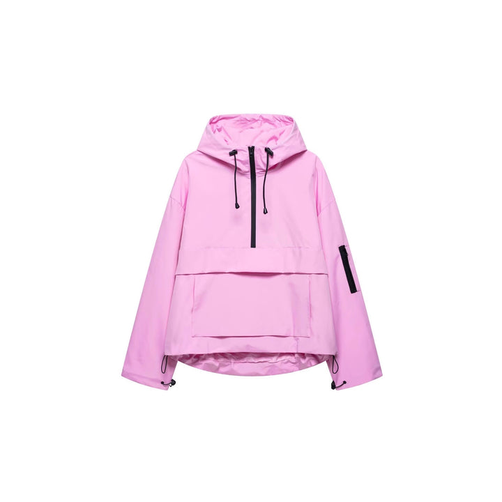 Lightweight anorak jacket for women with practical pockets Lune London