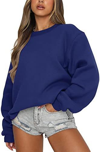 Ladies Oversized Sweatshirt with Wide Sleeves Lune London