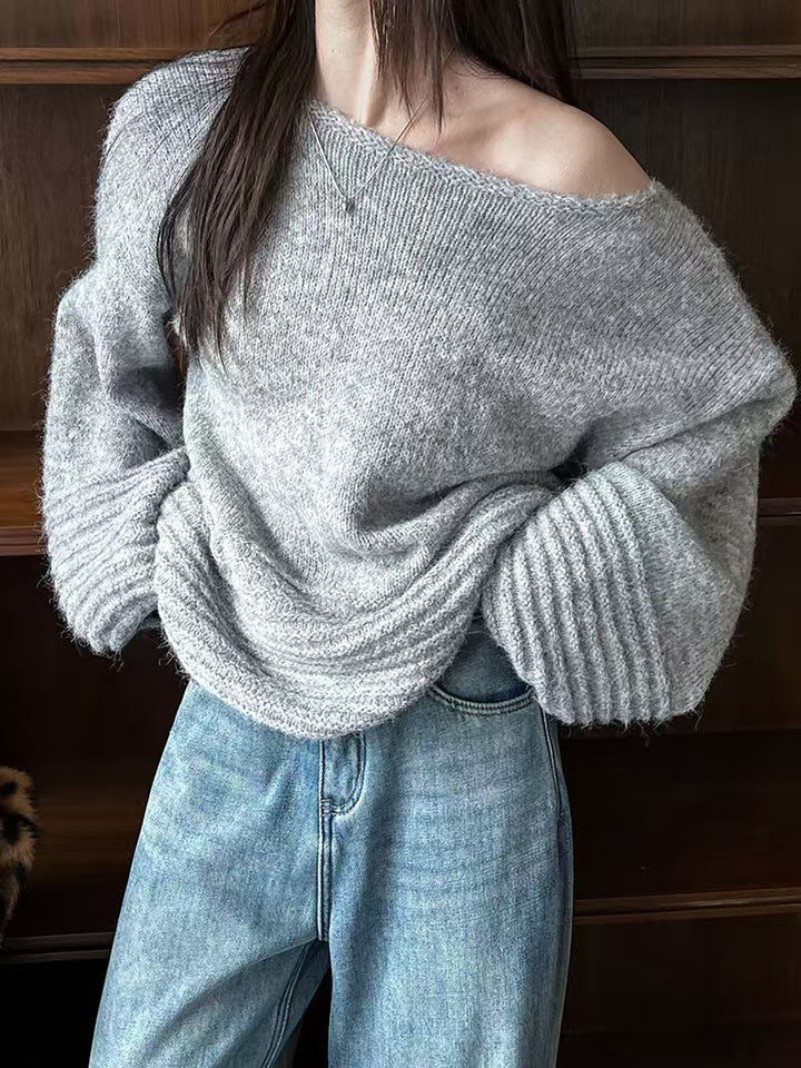 Oversized knitted sweater for women Lune London