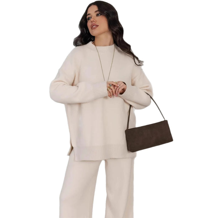Ladies' chic and stylish wellness knit sweater