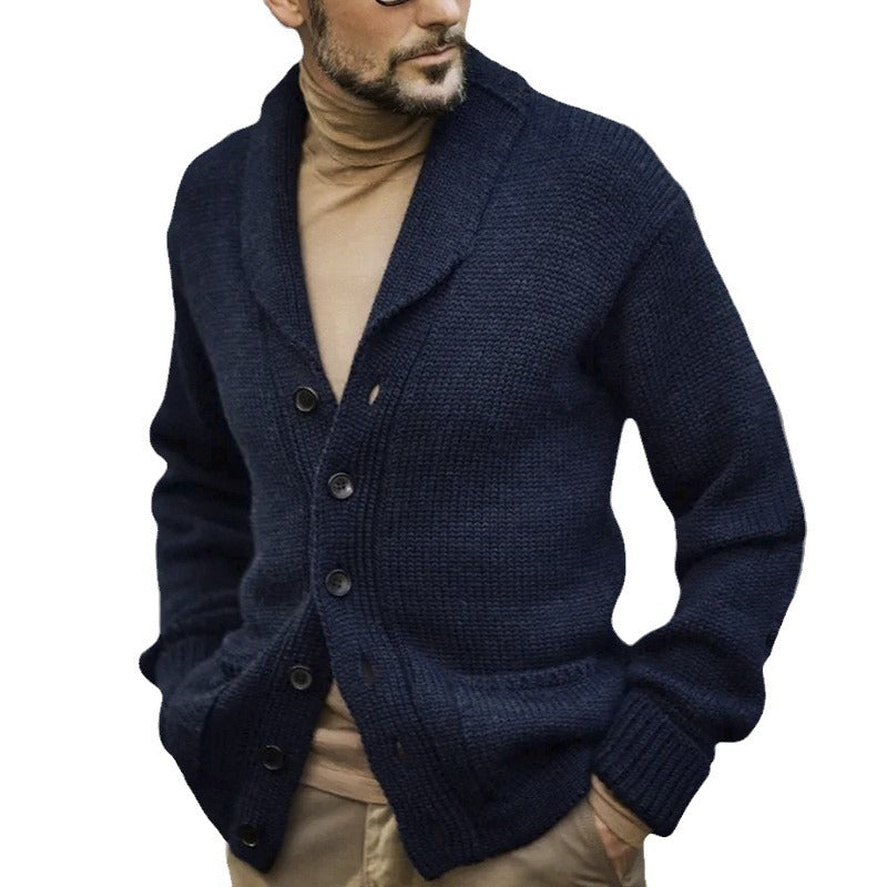 Comfortable knitted cardigan for men Lune London