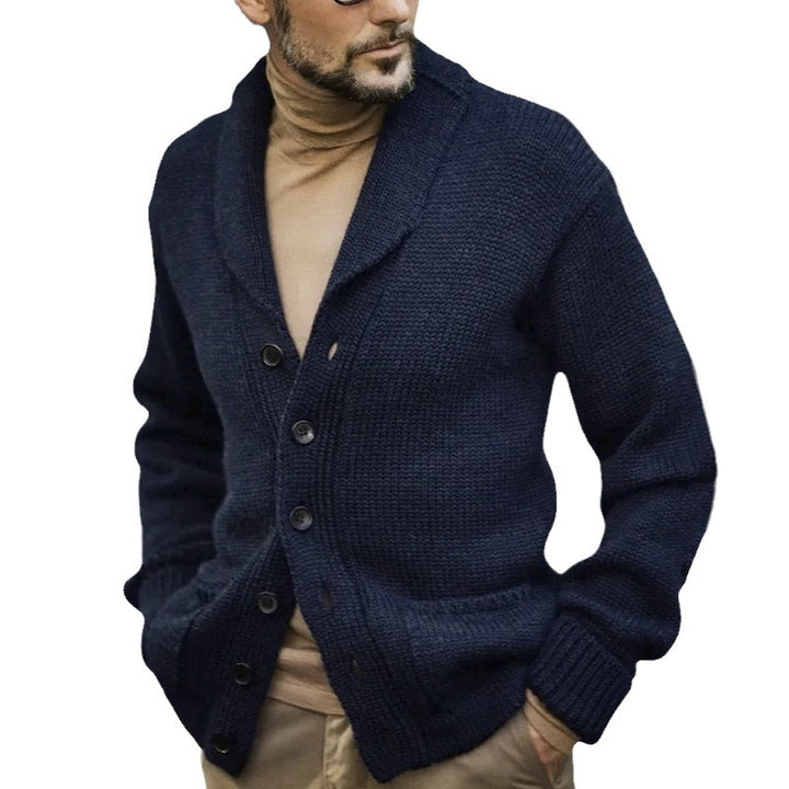 Comfortable knitted cardigan for men Lune London