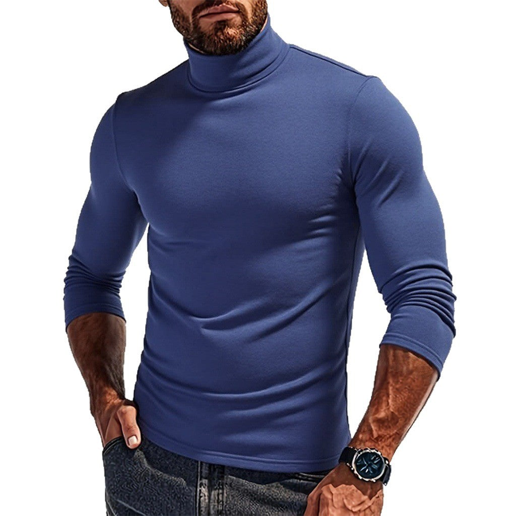 Men's Turtleneck Sweater In Modern Design Lune London