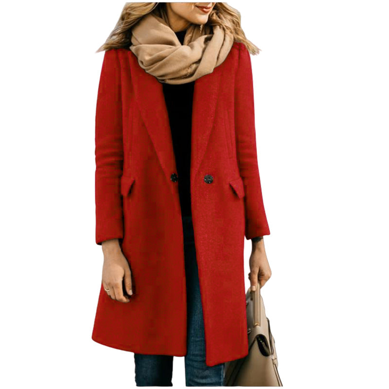 Women elegant cut coat Lune London