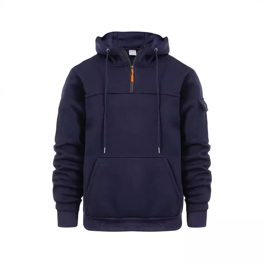 Men's hoodie with practical pockets from Lune London