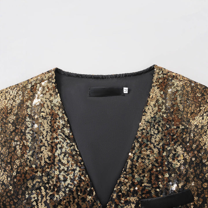 Men's Elegant Sequin Blazer Lune London