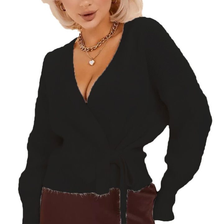 Cardigan femme à enfiler avec un décolleté en V flatteur et une coupe confortable Chic & Stil