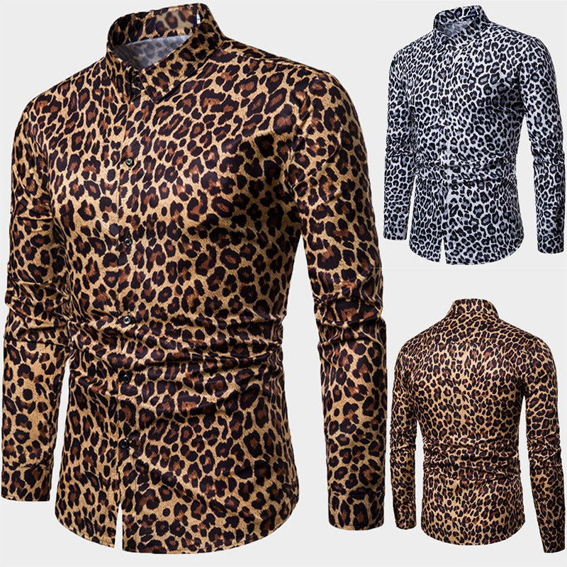 Shirt for men with a striking animal pattern Lune London
