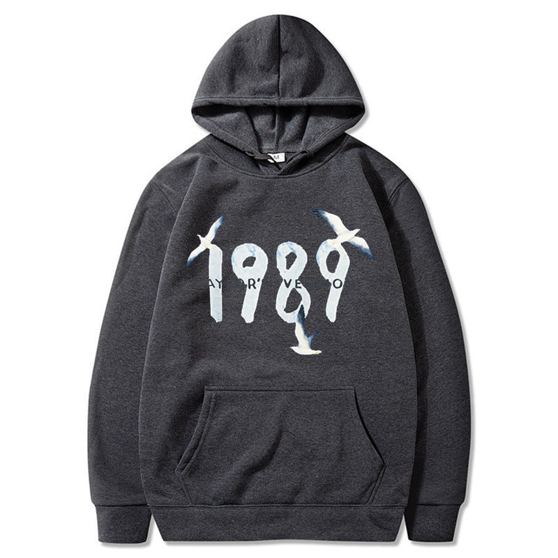 Women's hooded sweatshirt with creative bird design and high-quality cotton Lune London