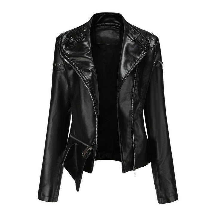 Trendy biker jacket for women with stylish details Lune London
