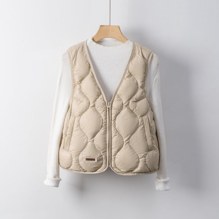 Ladies quilted vest Lune London
