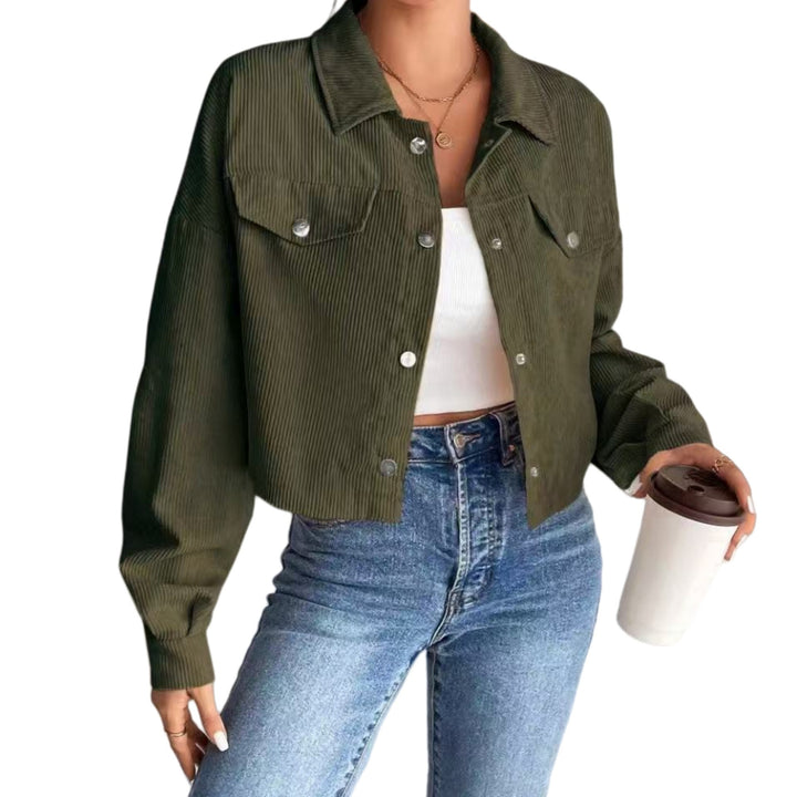 Casual velvet jacket for women Lune London