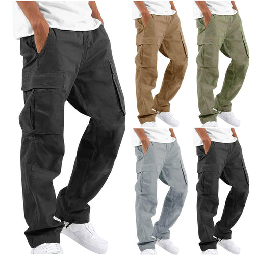 Men's cargo pants with multifunctional pockets and relaxed fit Lune London