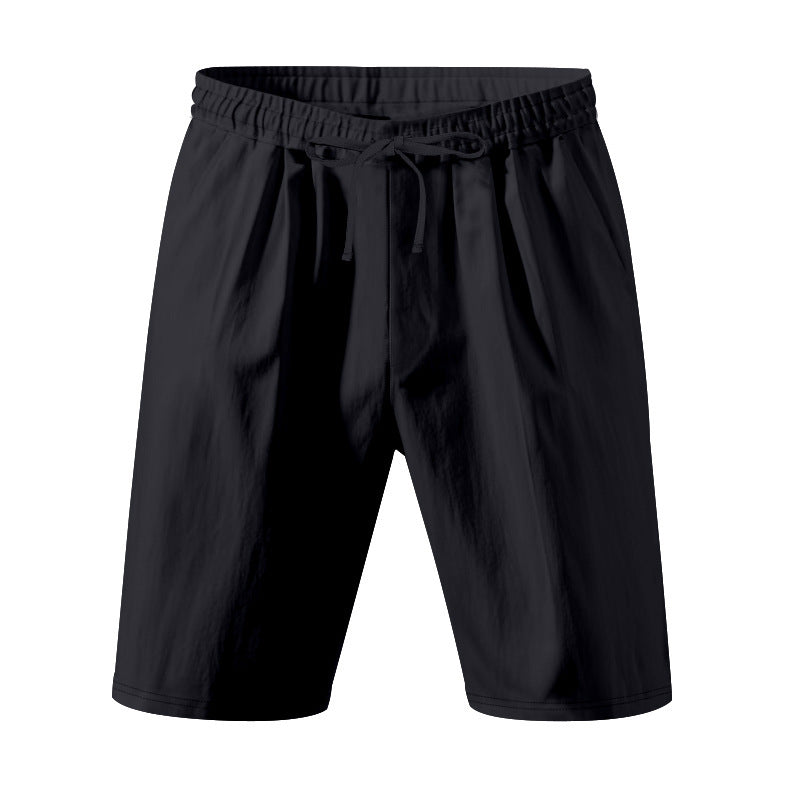 Leisure shorts for men in lightweight and breathable material with an elastic waist Lune London