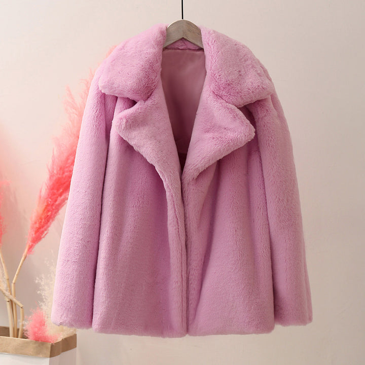 Ladies Flauscher Coat Lune London