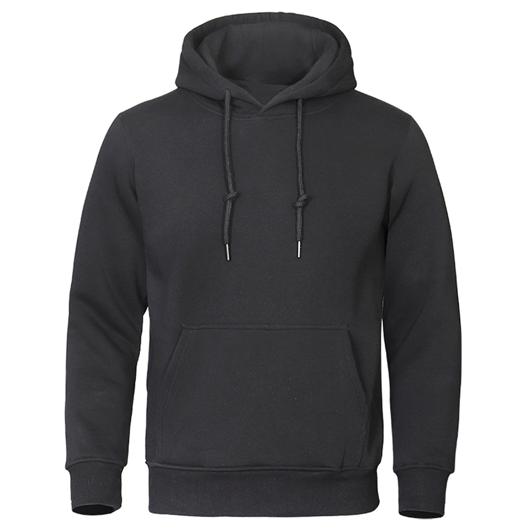 Men's hooded sweatshirt with soft inner lining and stylish details Lune London