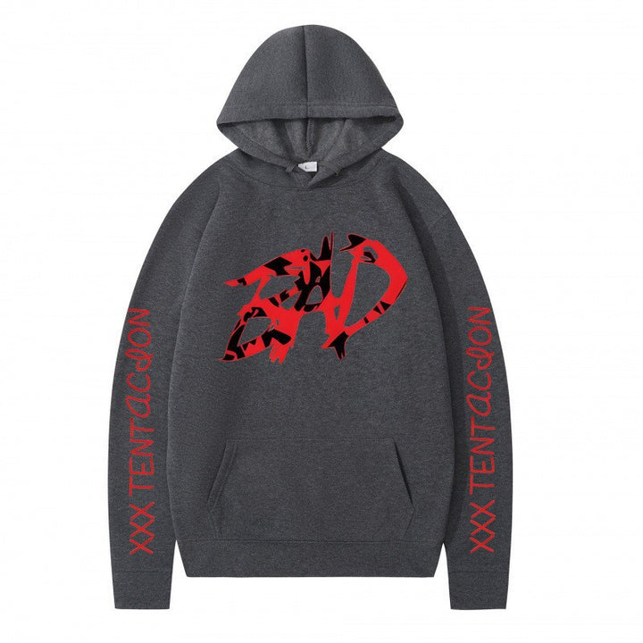 Women's hoodie with eye-catching graphic print and casual cut Chic & Stil