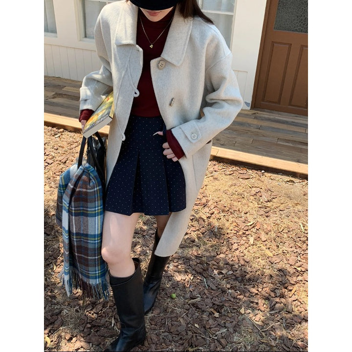 Women's elegant transitional coat made of high-quality wool Chic & Stil