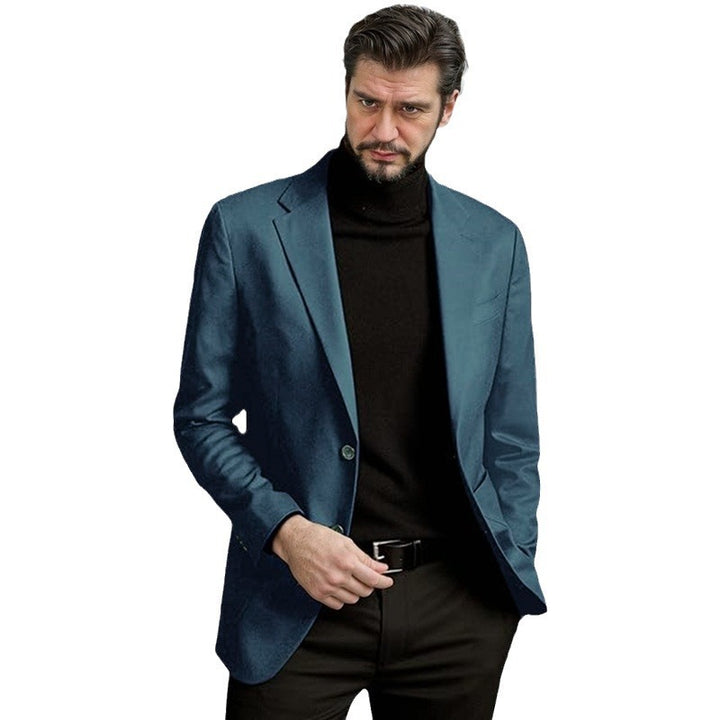 Elegant one-button blazer jacket for men Lune London