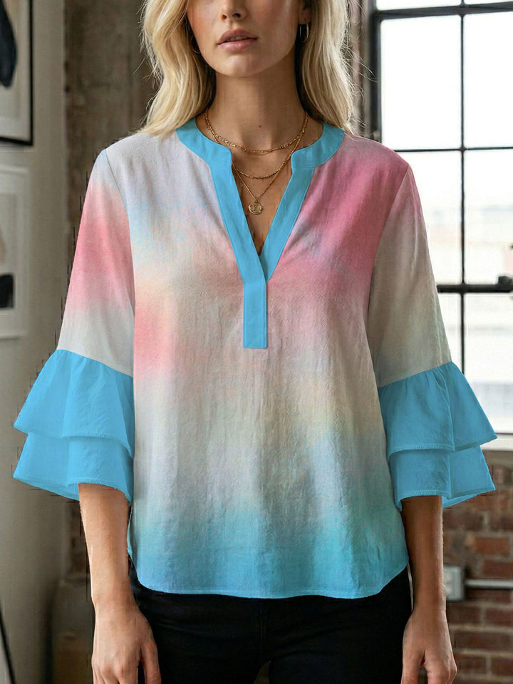 Ladies blouse with beautiful floral design Lune London