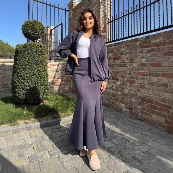 Ladies Elegant and Fitted Maxi Skirts Lune London