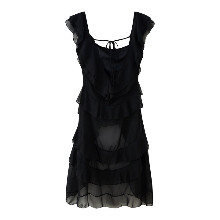 Lune London Women's Voluminous Ruffle Summer Dresses