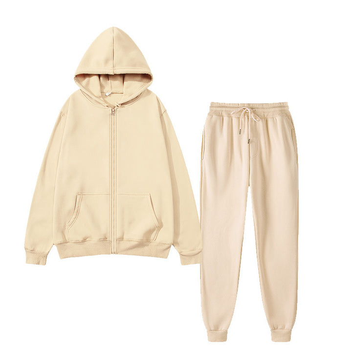 Ensemble de hoodie pour femmes avec une coupe confortable et fermeture éclair Chic & Stil