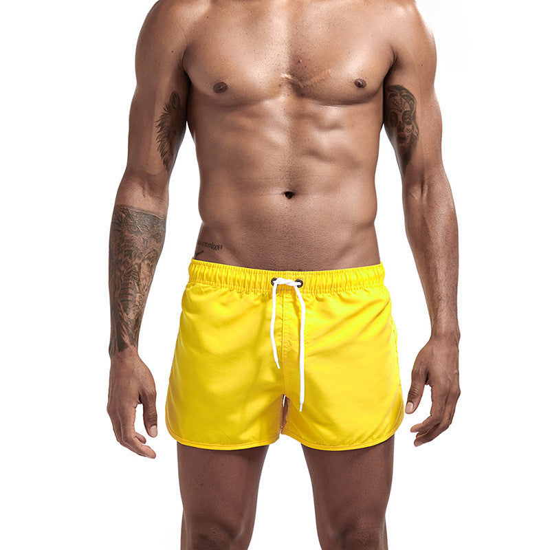 Men's swim shorts made of quick-drying material with an elastic waistband Lune London