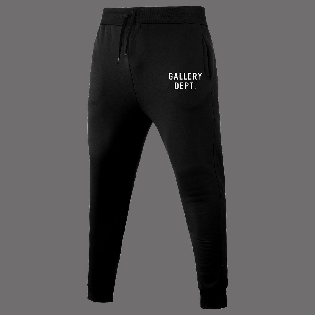 Men's sporty joggers with side pockets and stylish logo print Chic and style
