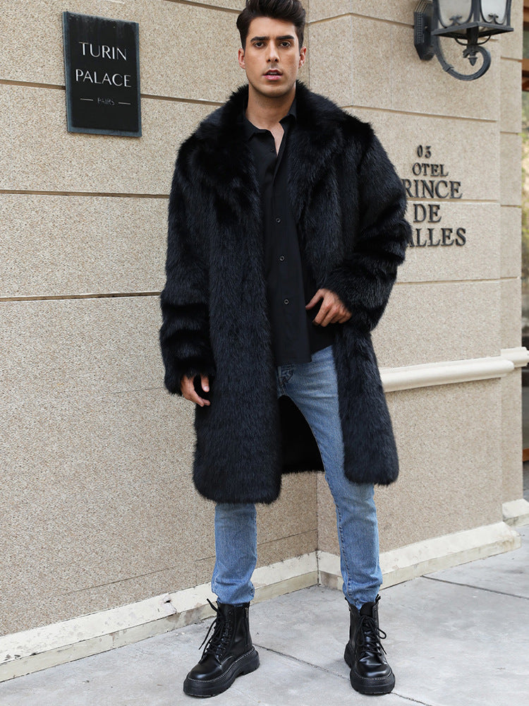 Elegant fur jacket for men Lune London