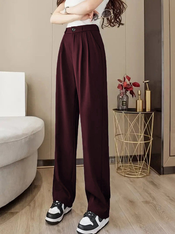 Lune London | Women's wide high-waisted trousers