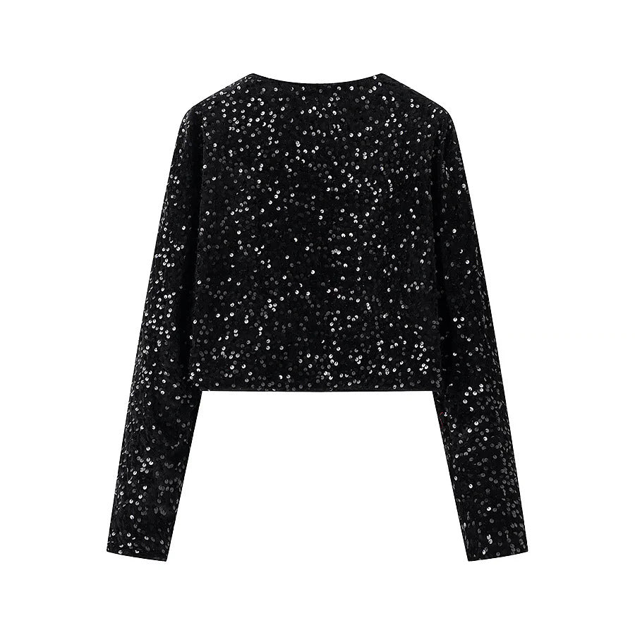 Elegant short jacket for women with stylish ties Lune London