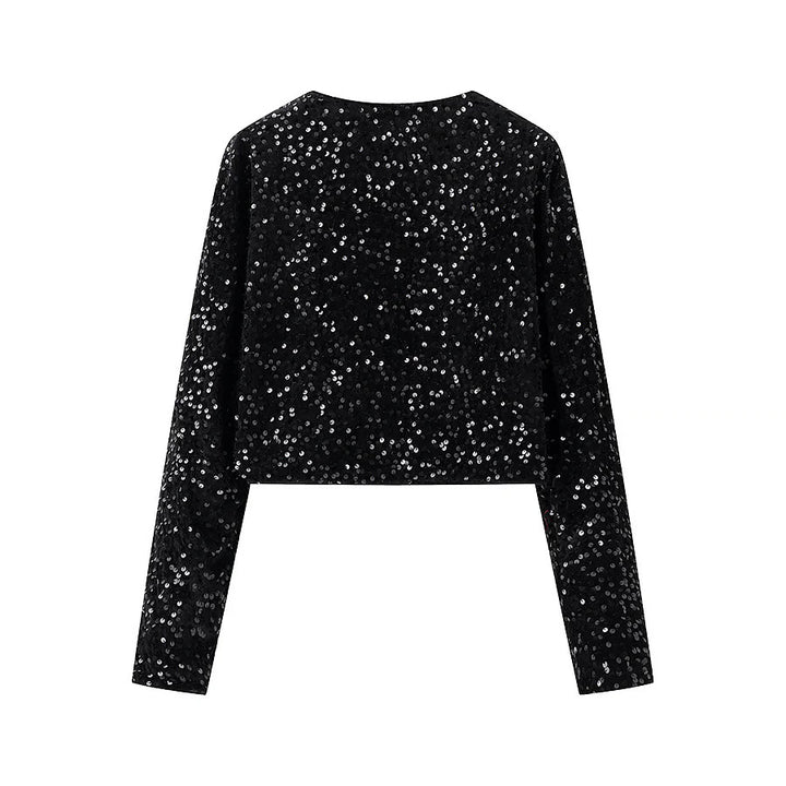 Elegant short jacket for women with stylish ties Lune London