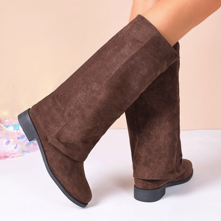 Lune London Soft Winter Boots for Women in Suede