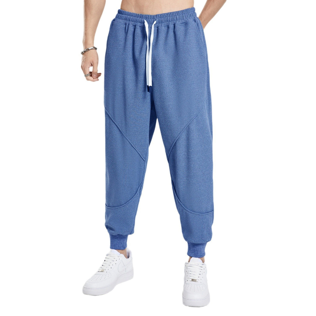 Men's sports pants with quilted design Lune London