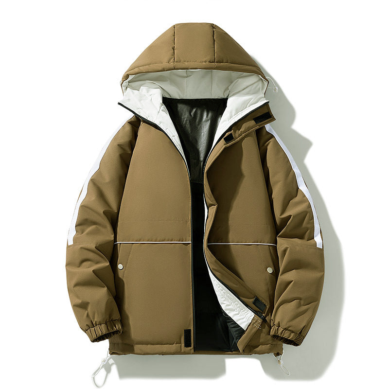 Trendy insulated jacket for women with full zipper and adjustable hood Lune London