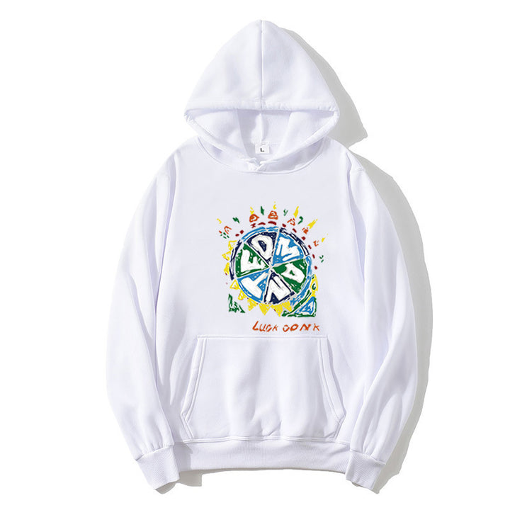 Women's hoodie with creative graphic print Chic & Stil