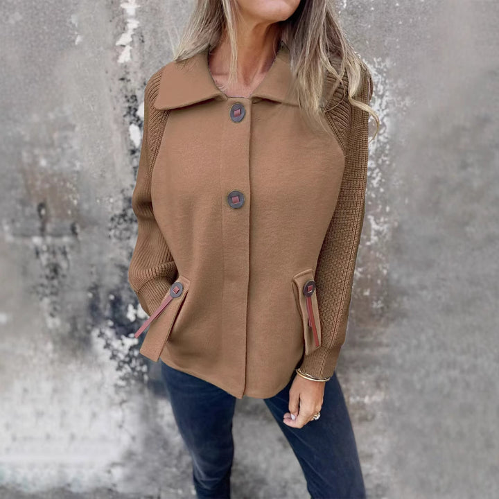 Women’s leisure jacket with structured design and practical pockets Lune London