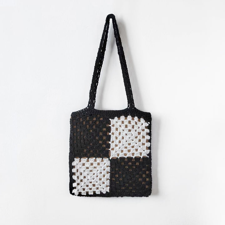 Women Eco-Friendly Crochet Shopping Bag Lune London